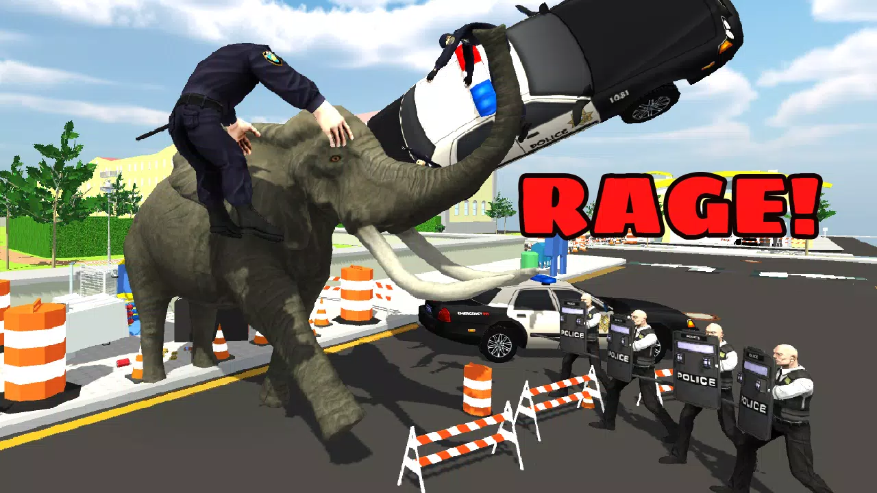 Angry Elephant City Rampage Screenshot2