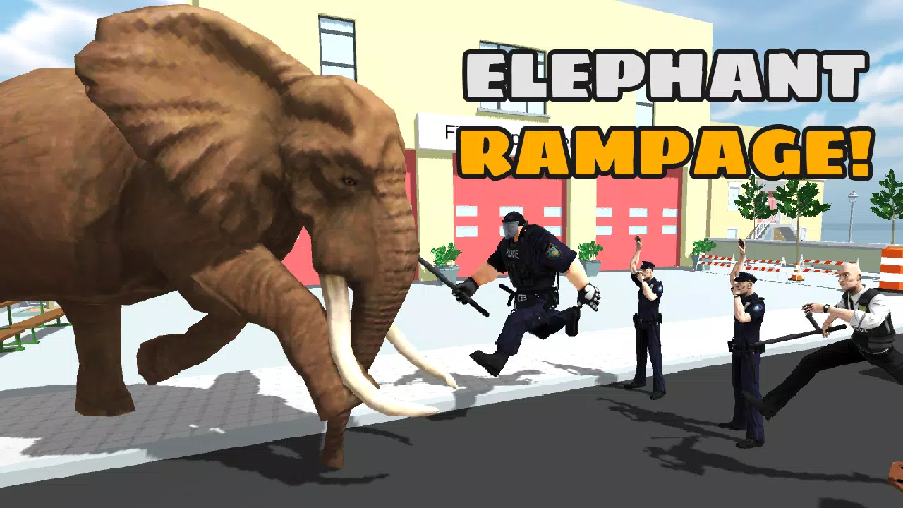 Angry Elephant City Rampage Screenshot1
