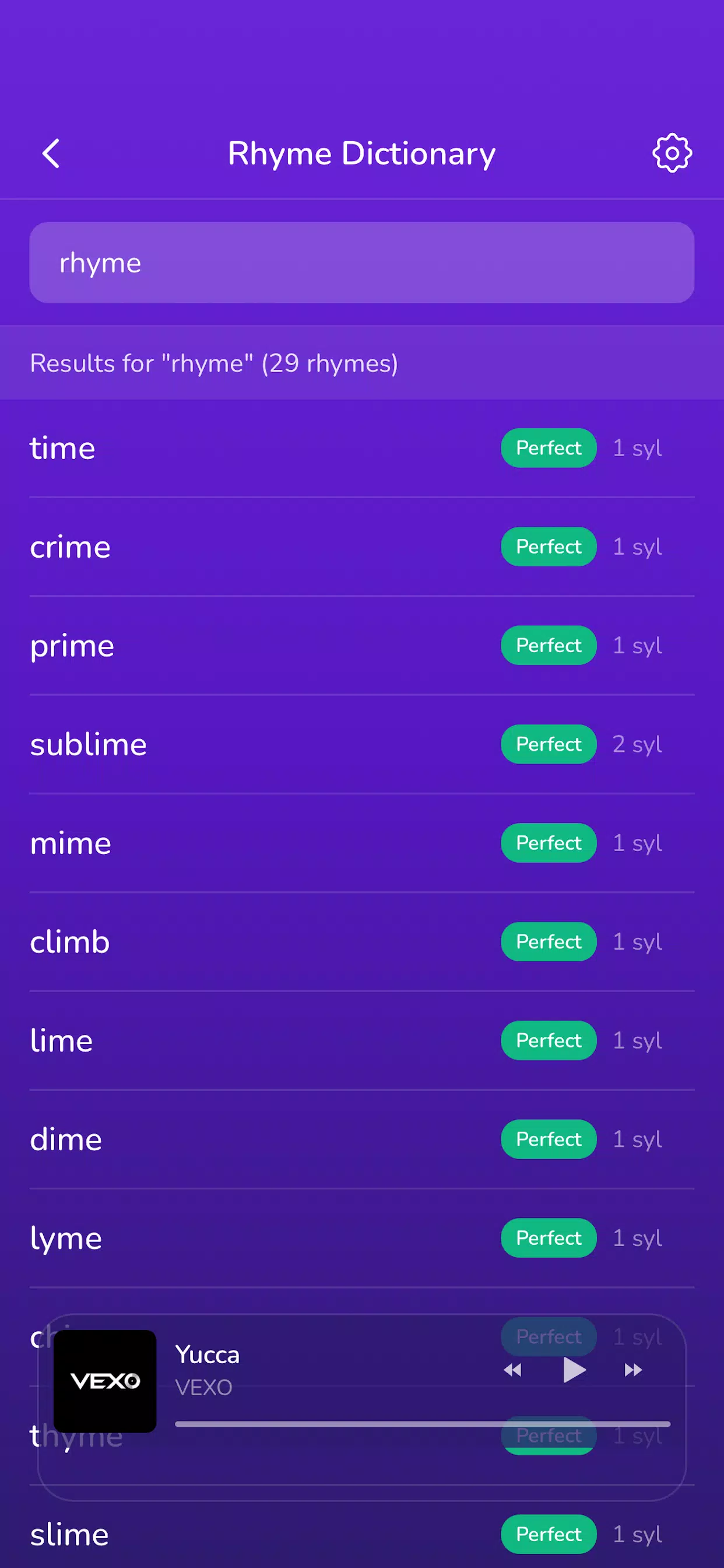 The Rhyme Game Screenshot5