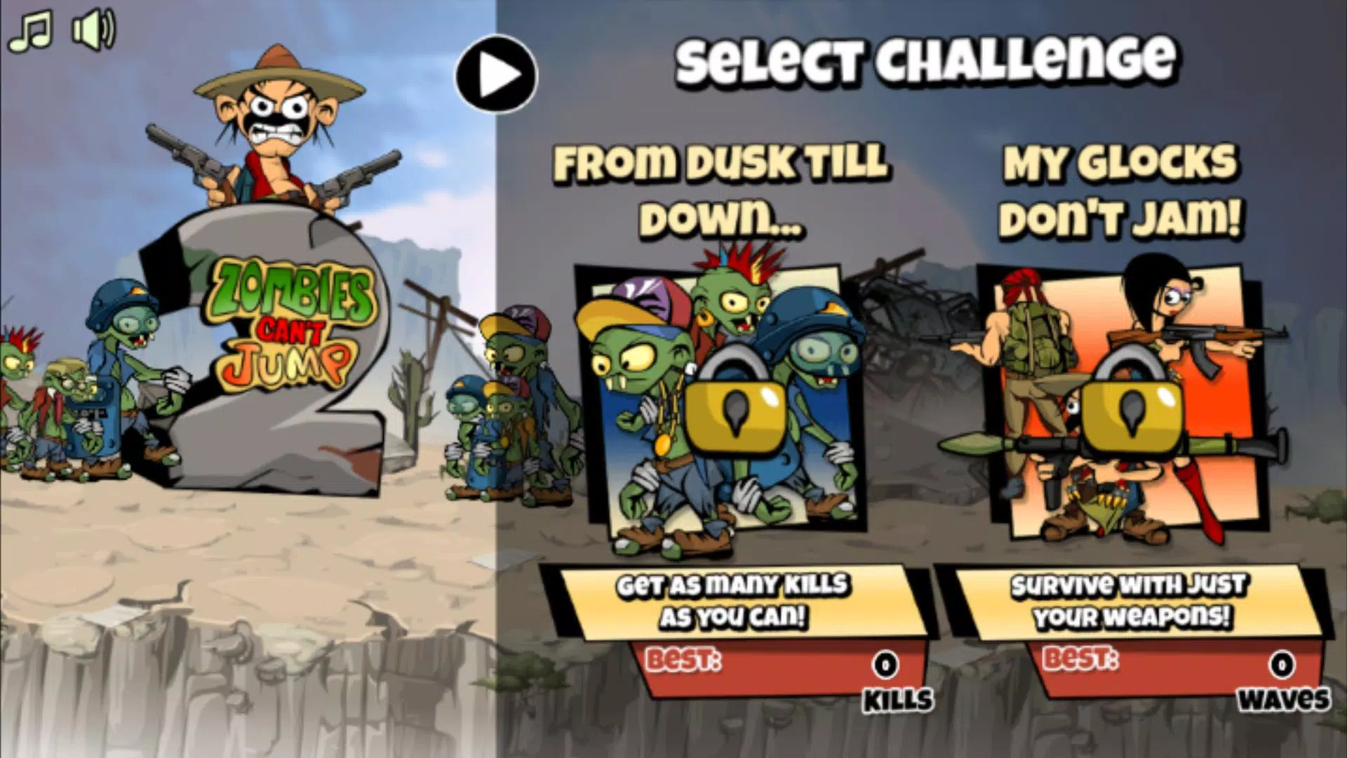 Zombies Can't Jump 2: Defense Screenshot1