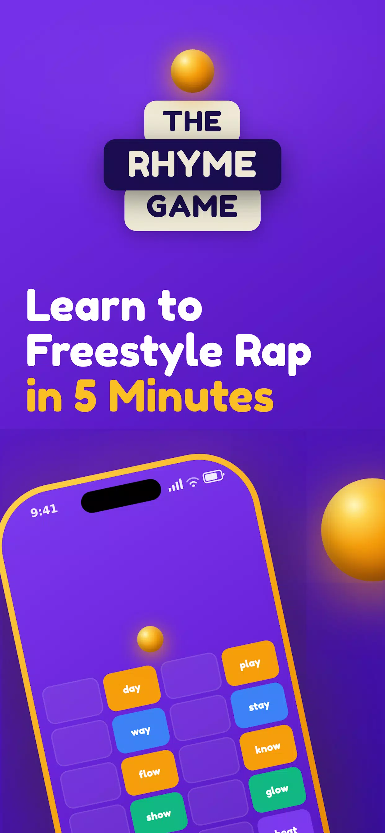 The Rhyme Game Screenshot1