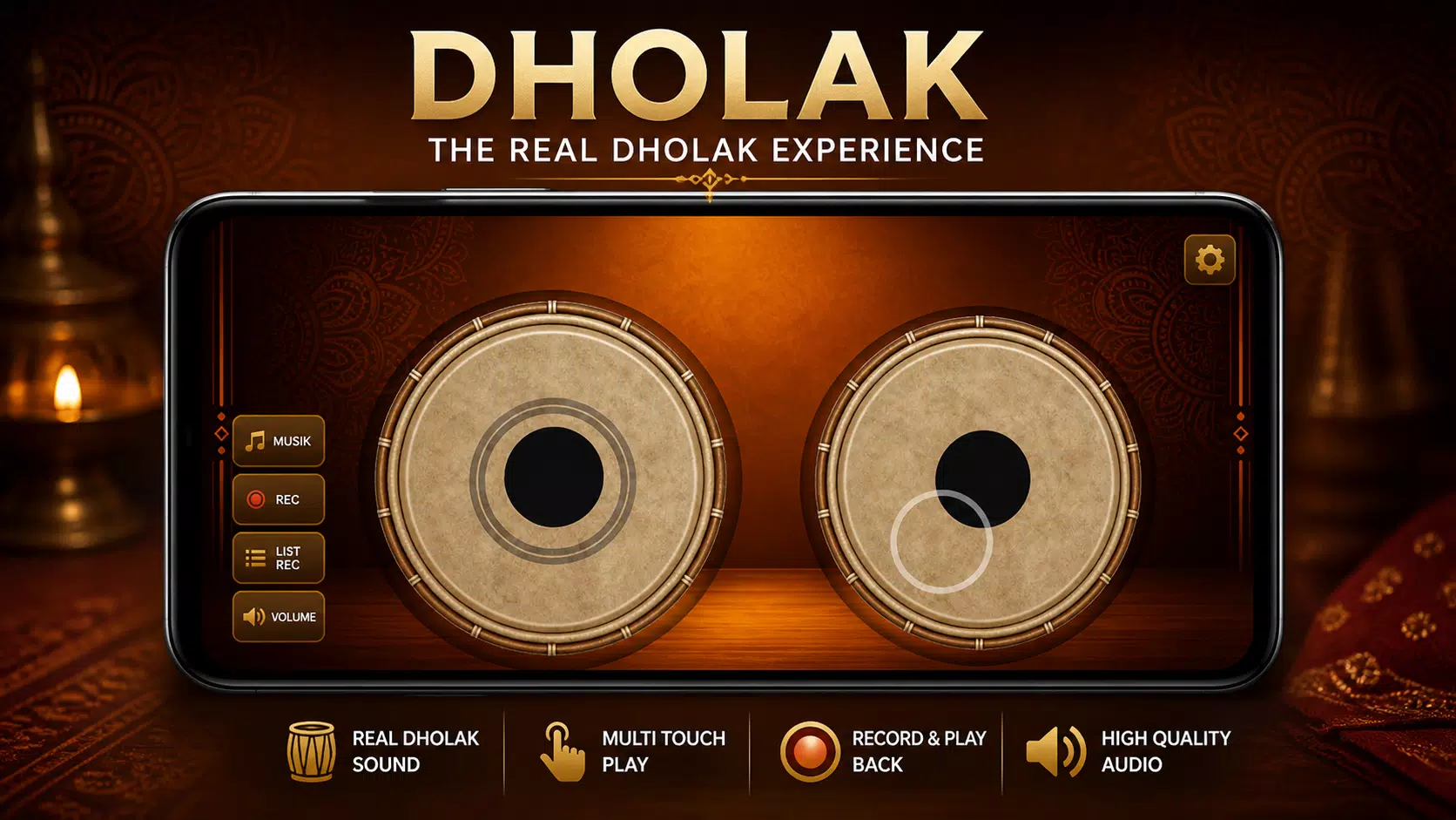 Virtual Dholak Screenshot2