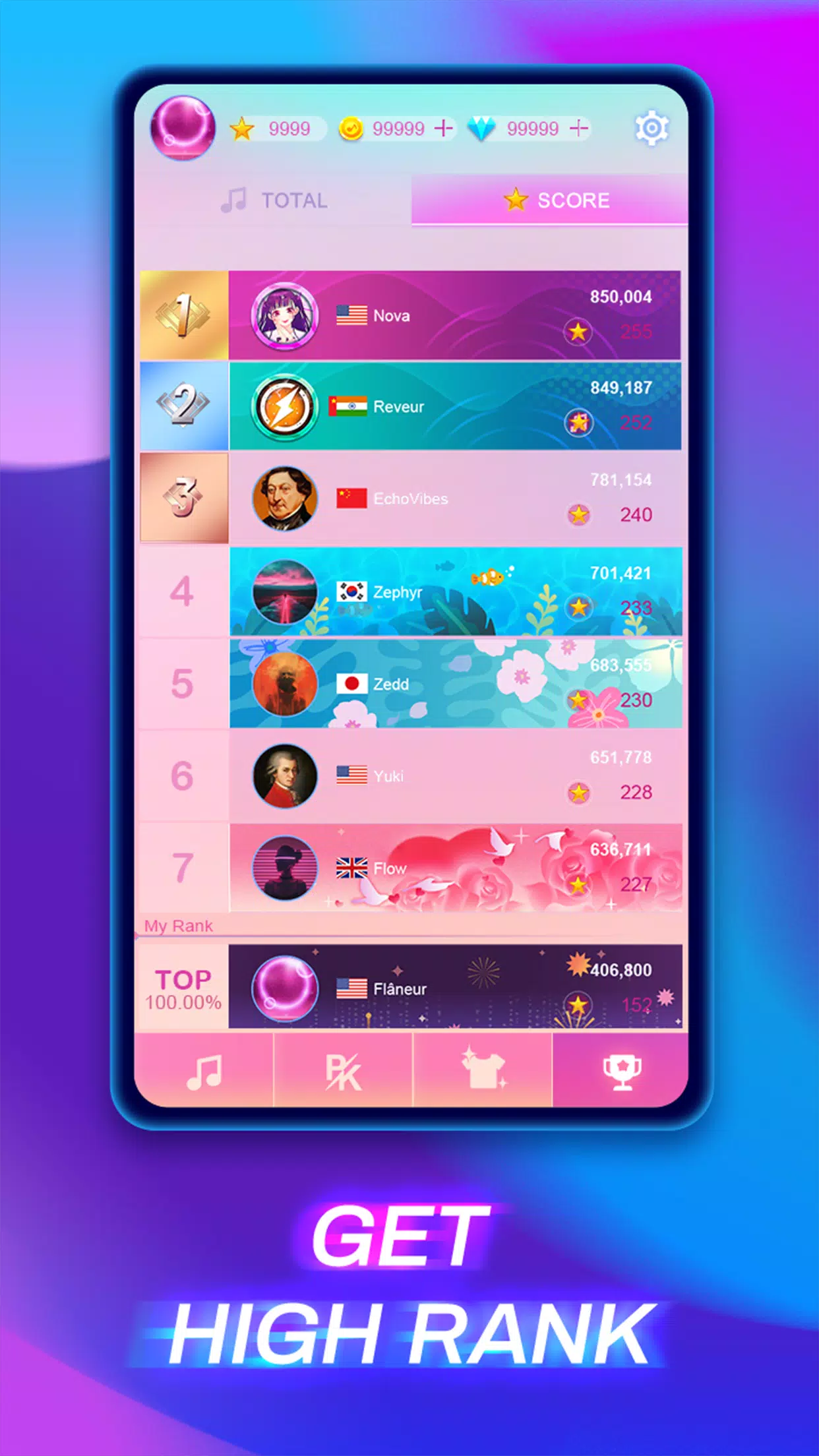 Piano Fire 2: Slide Challenge Screenshot5