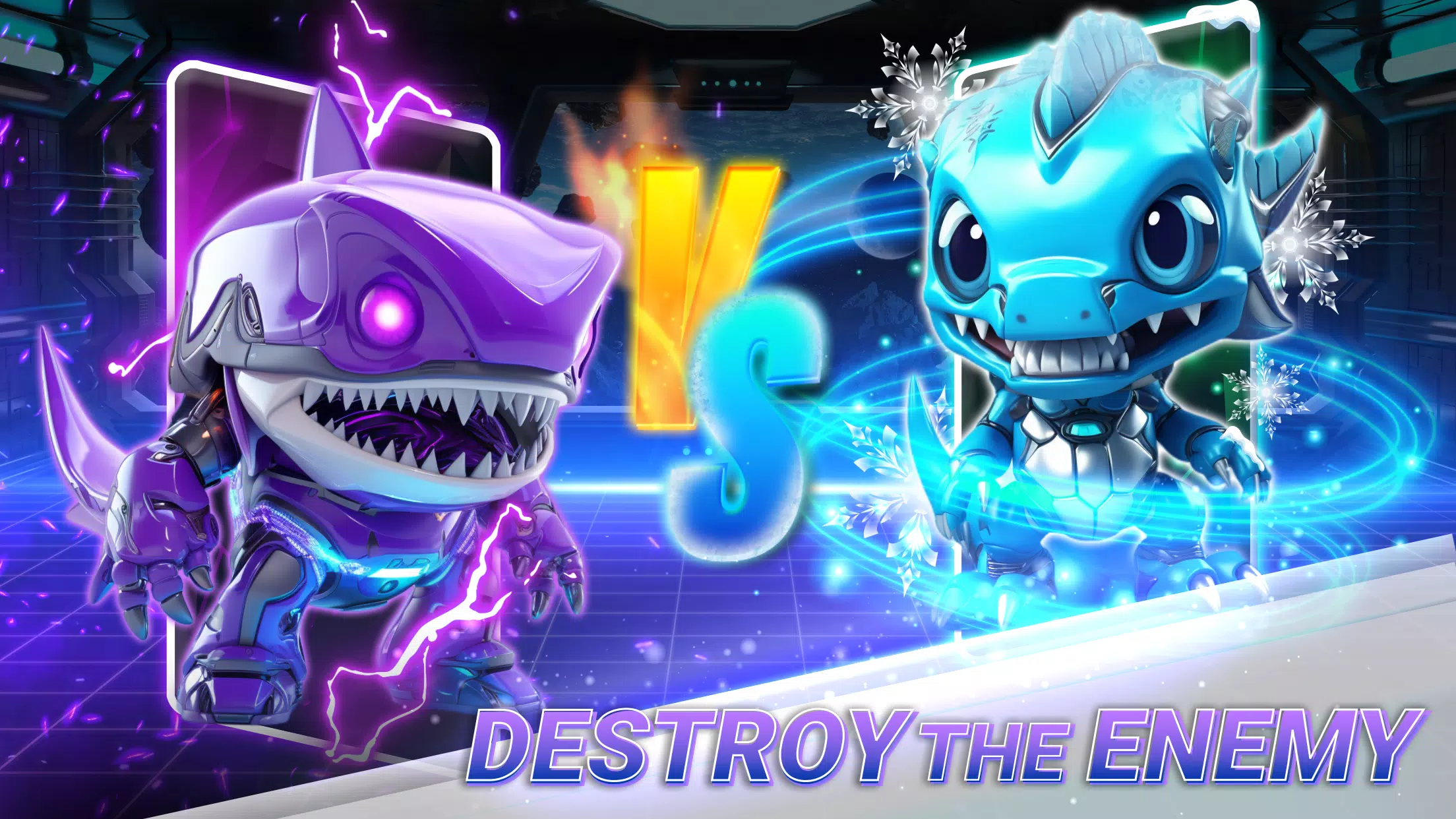 AI Chibi Robot Battle Screenshot1