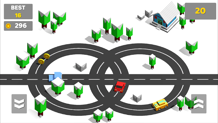 Circle Crash - Blocky Race Screenshot1