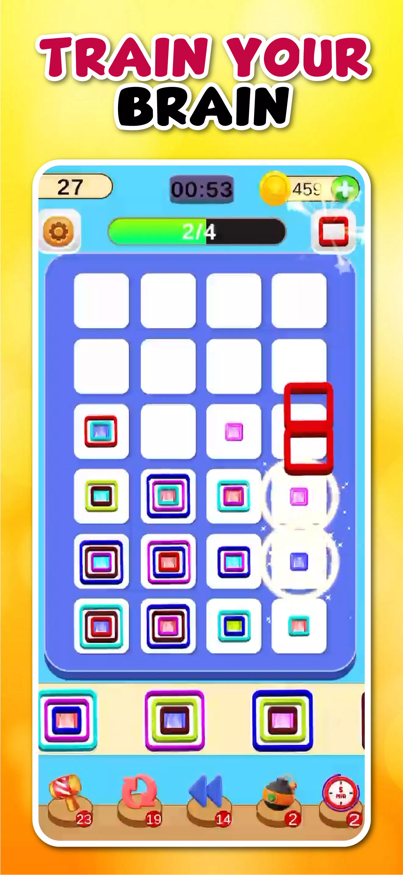 Square Sort Mania Block Puzzle Screenshot3