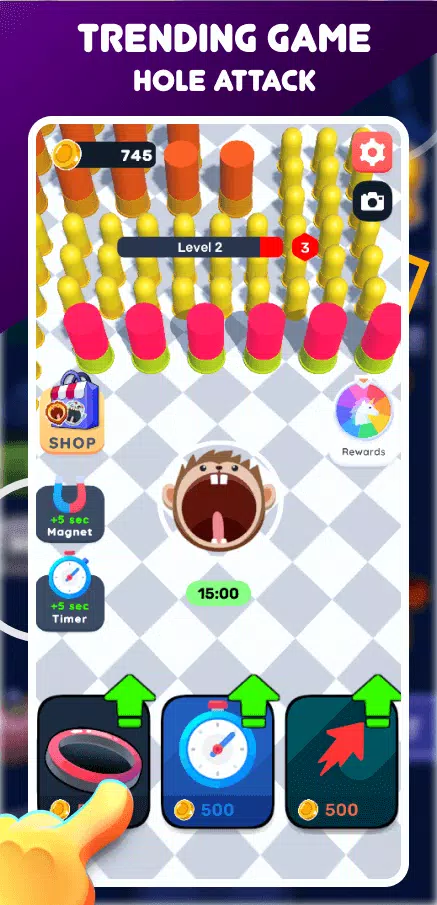Fight in Hole : Hole Master Screenshot1