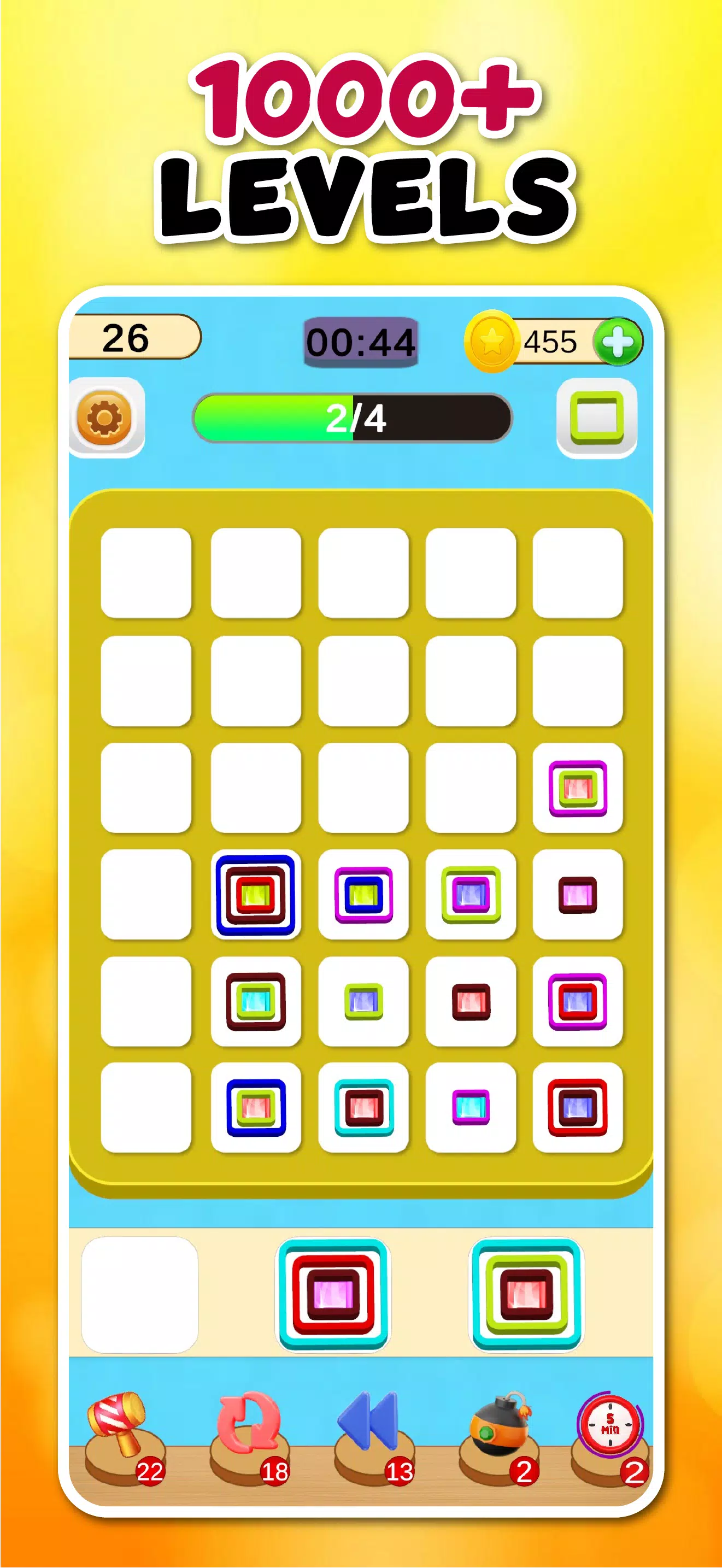 Square Sort Mania Block Puzzle Screenshot1