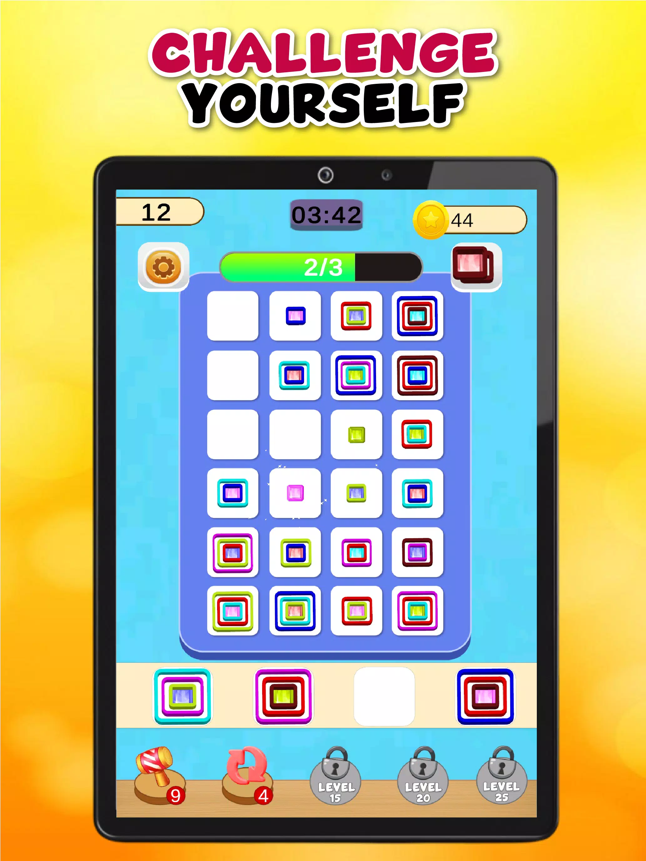 Square Sort Mania Block Puzzle Screenshot7