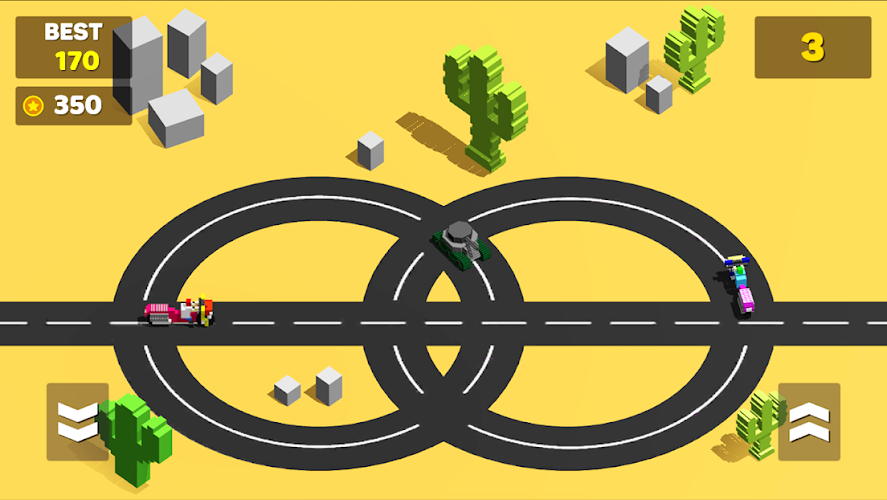 Circle Crash - Blocky Race Screenshot2