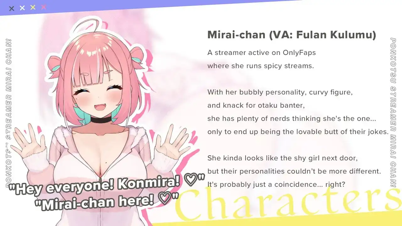 No-good Streamer Mirai-chan Screenshot2