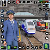 City Train Station-Train games Apk