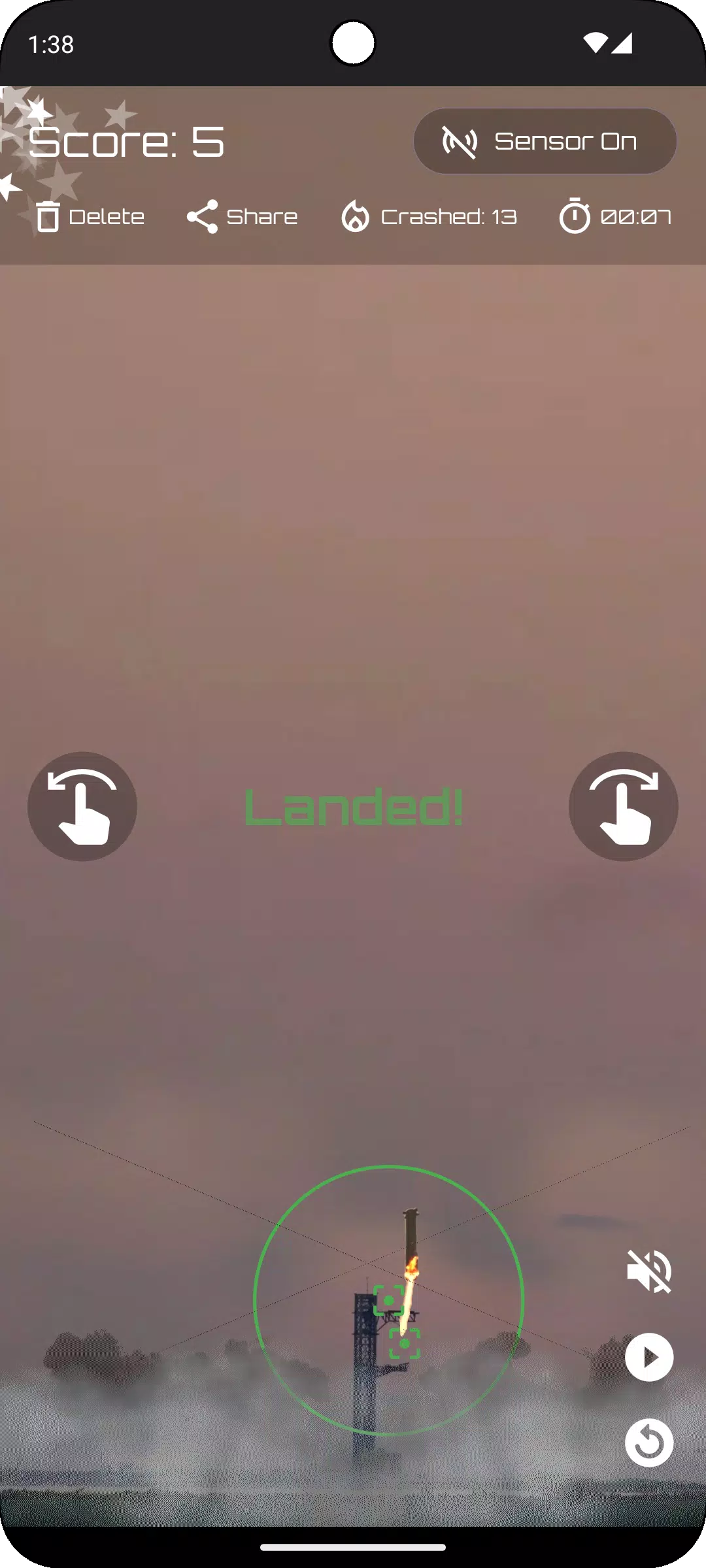 Rocket Landing Simulator Screenshot2