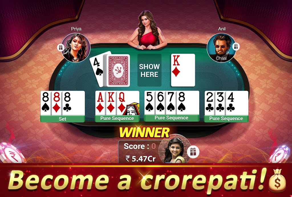 Rummy GOLD: Fast Gin Rummy Screenshot1