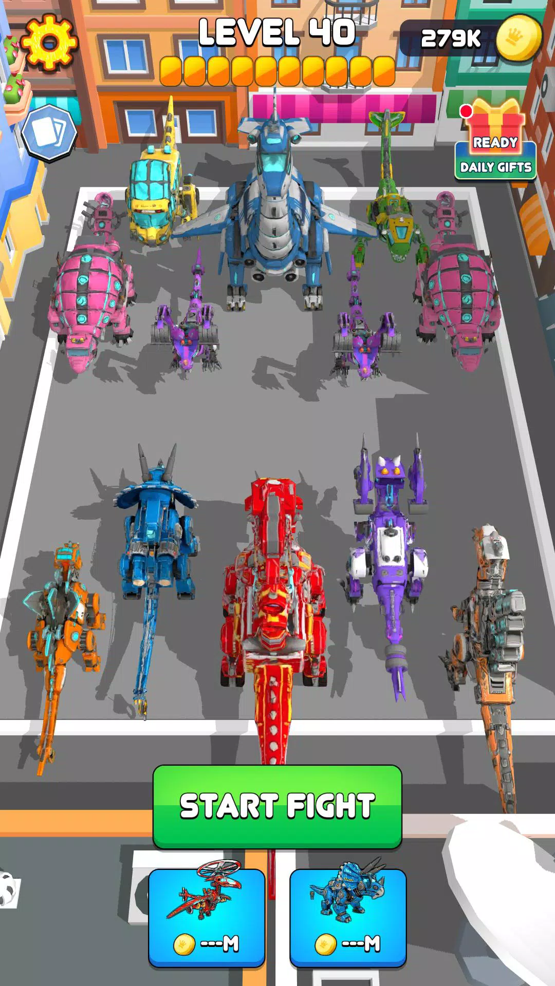 Vehicle Dinosaur Clash Battle Screenshot5