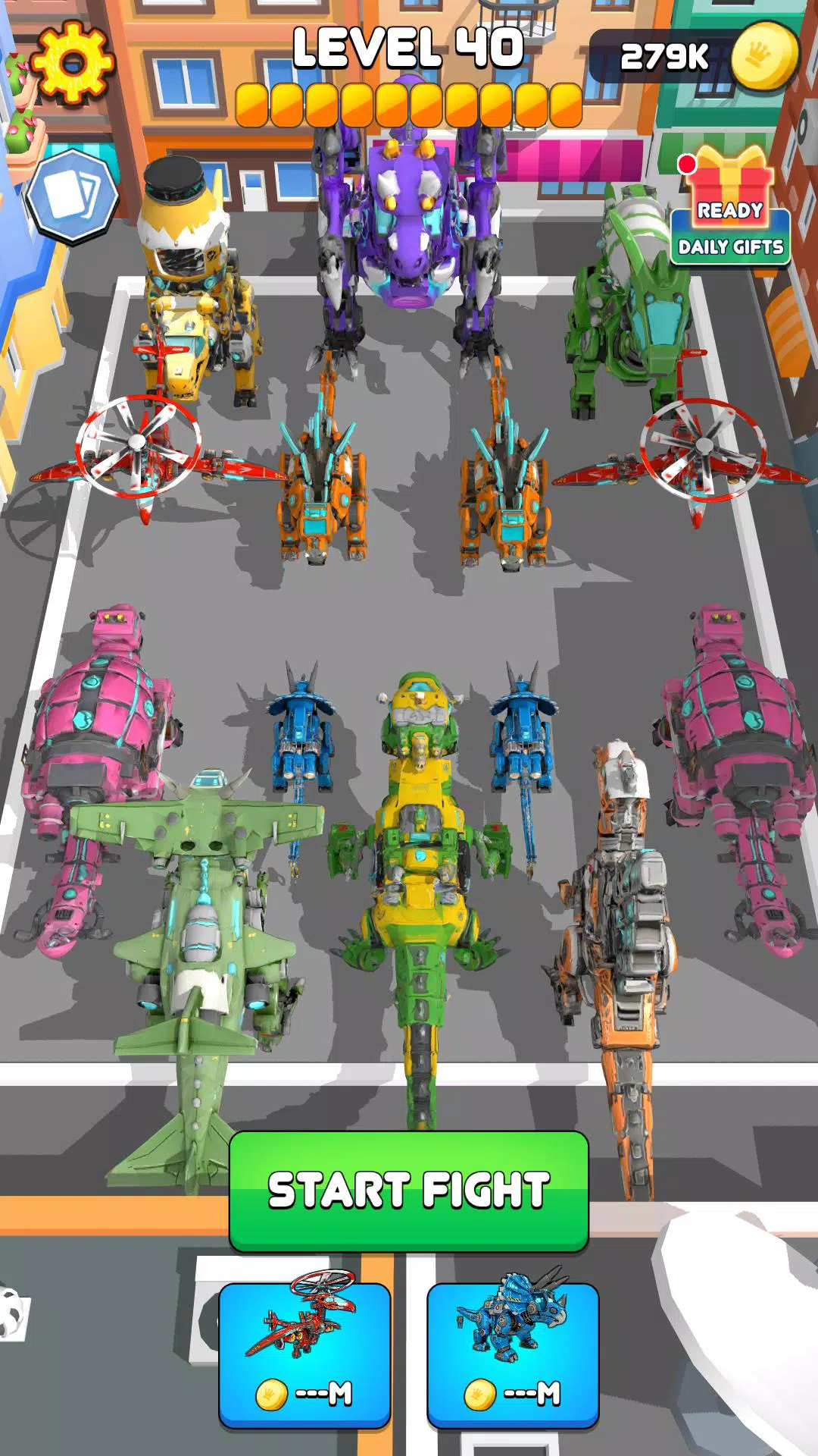 Vehicle Dinosaur Clash Battle Screenshot6