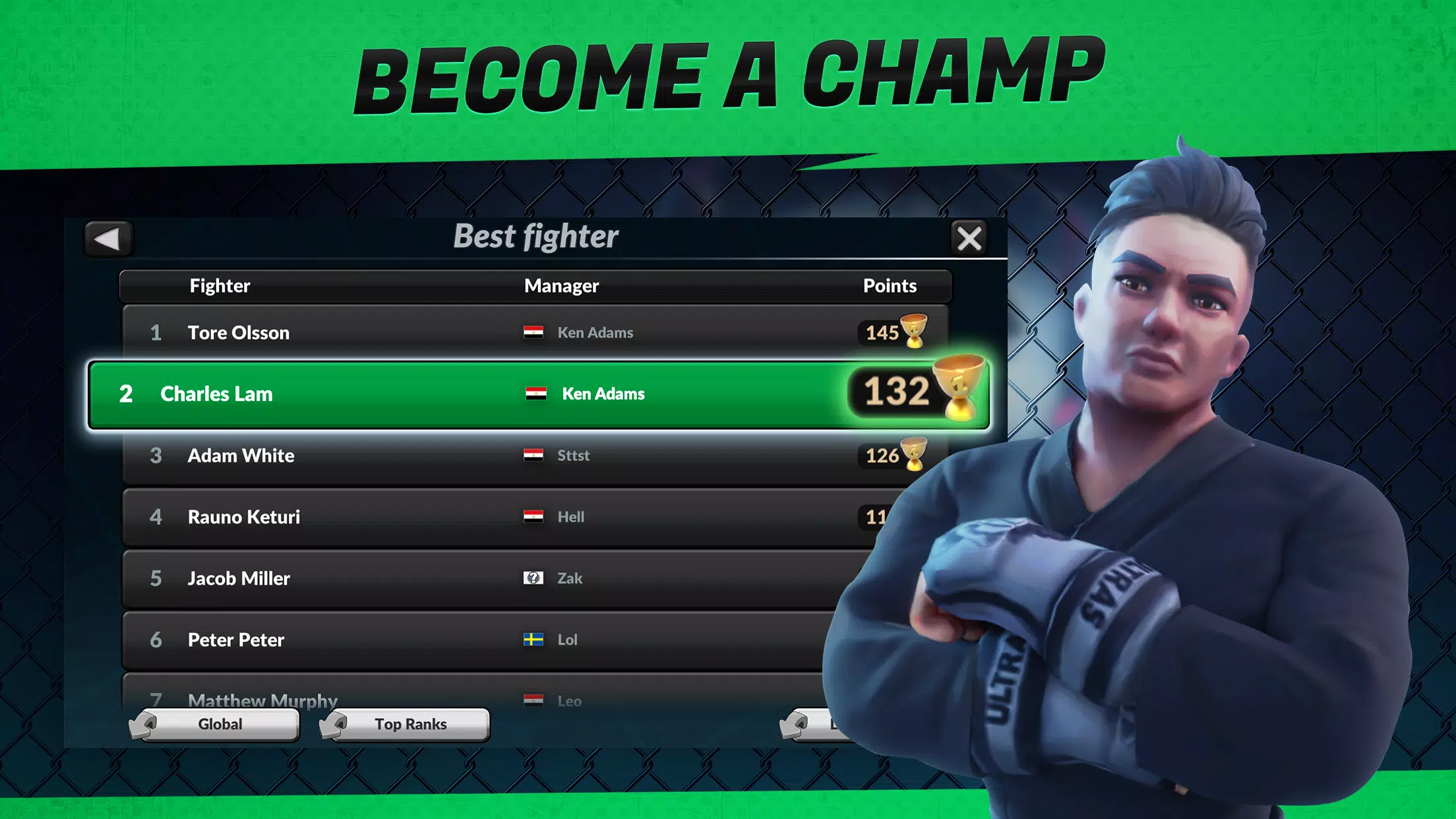MMA Manager 2: Boxing Training Screenshot8