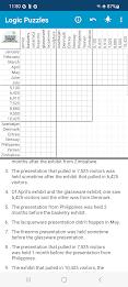 Logic Grid Puzzles: Brain Game Screenshot5