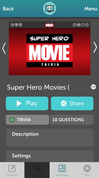 TriviaMaker Screenshot3