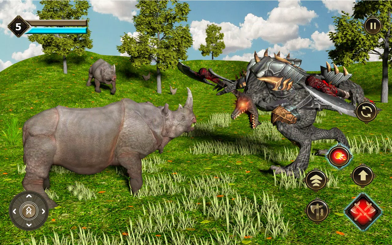 Mutant Komodo Reptile Lizard Screenshot1