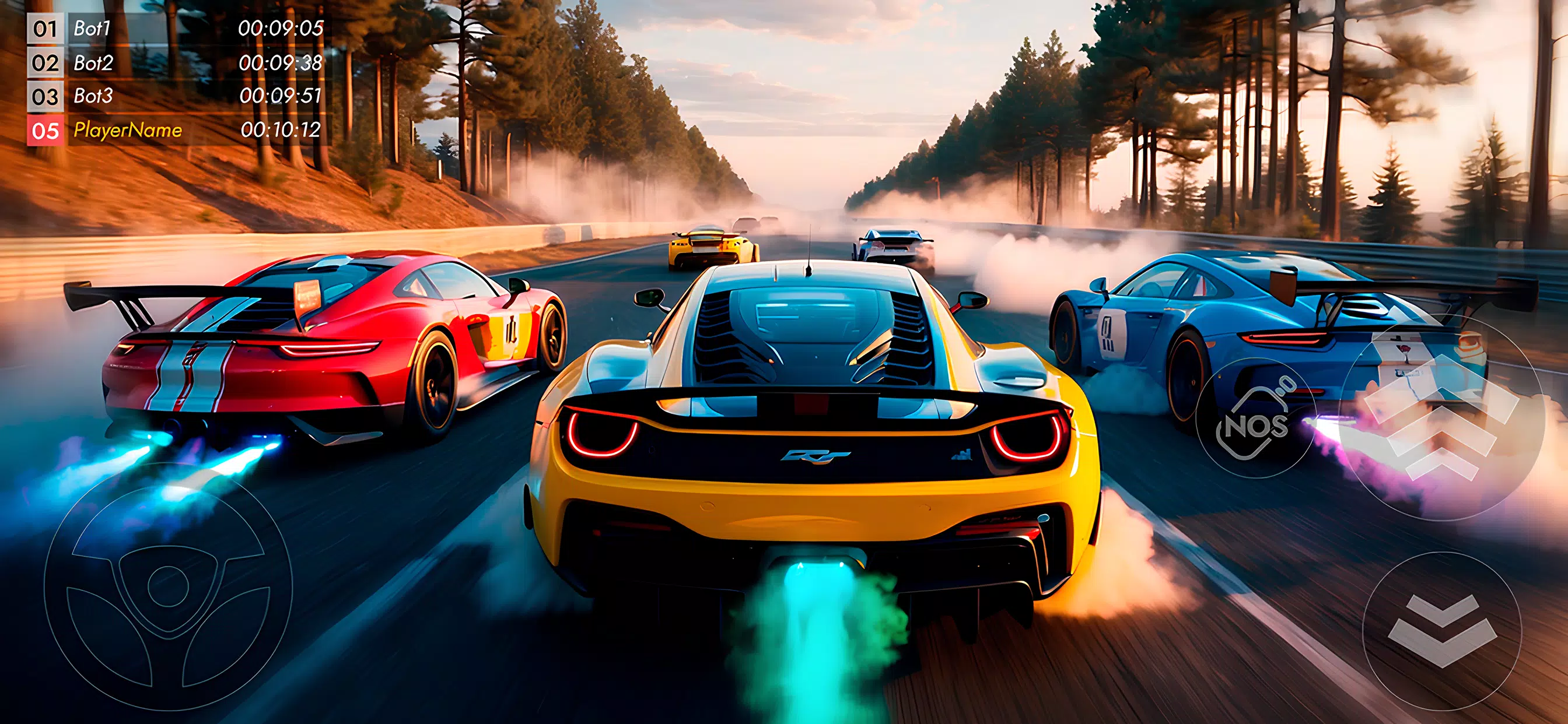 Nitro Rush: Car Racing Game Screenshot1