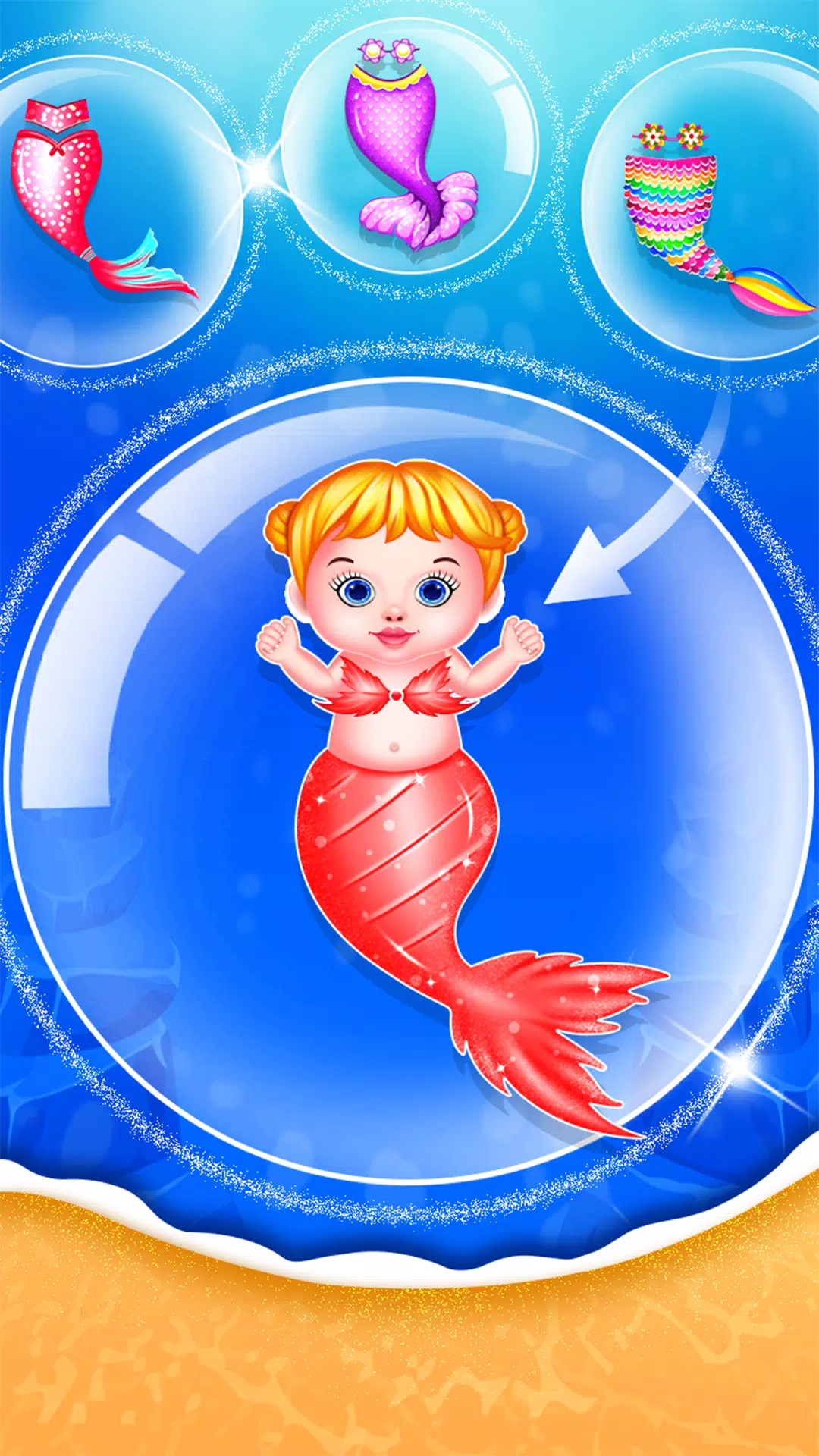 Mermaid Newborn Party Game Screenshot6