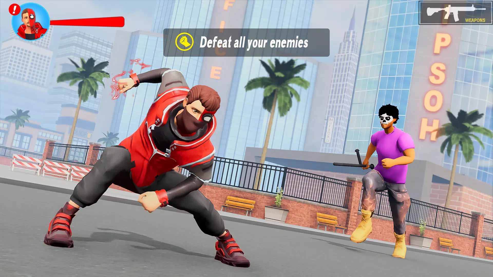 Flying Rope Fighter: Spider 3D Screenshot2