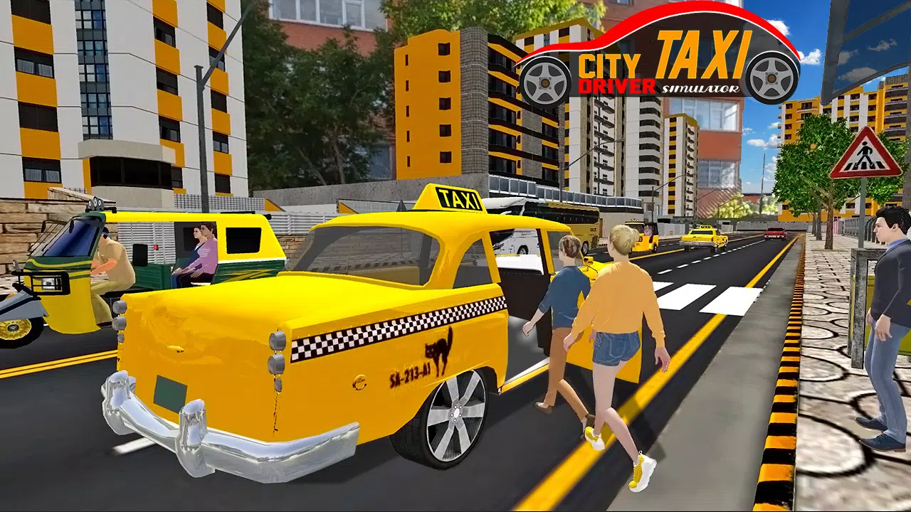 Taxi Sim 2023 - Multi Vehicles Screenshot3