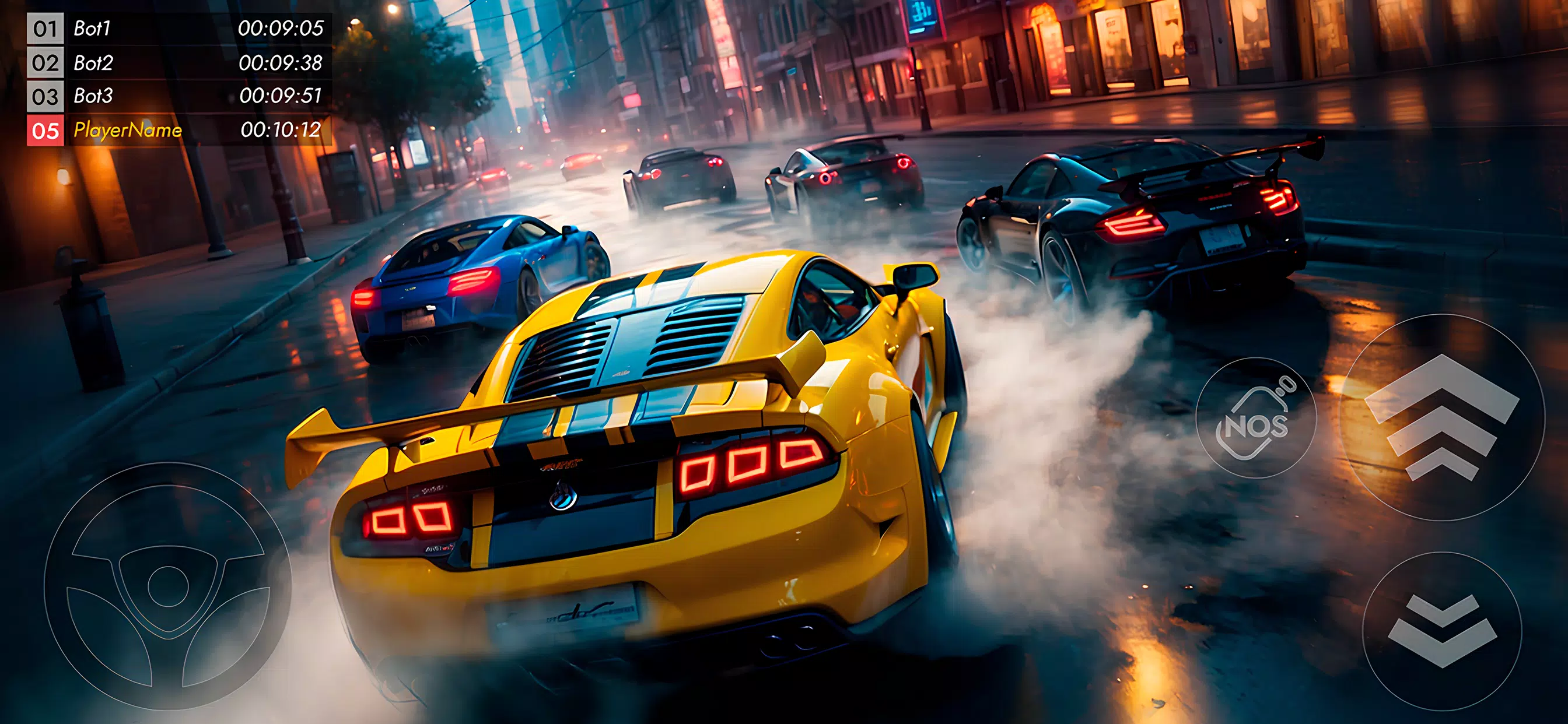 Nitro Rush: Car Racing Game Screenshot2
