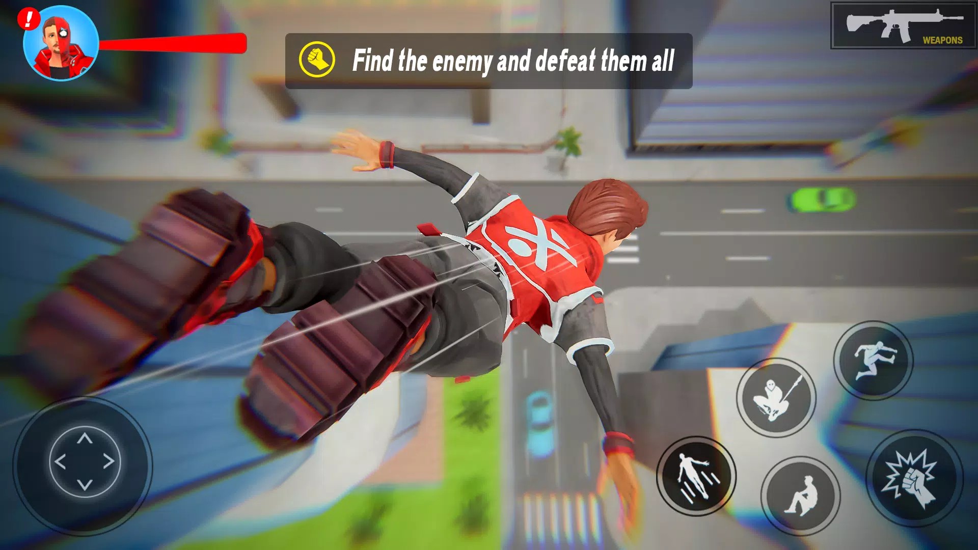 Flying Rope Fighter: Spider 3D Screenshot5