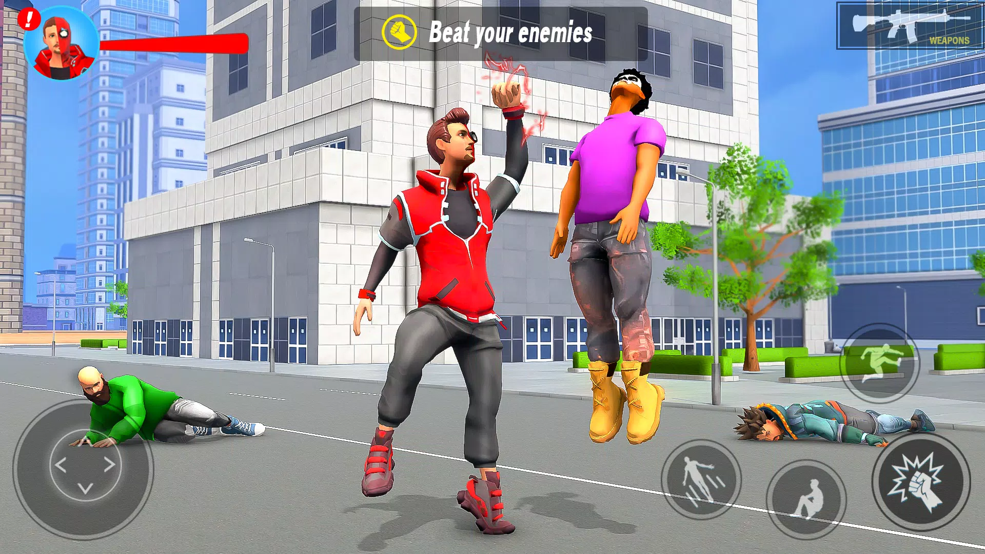 Flying Rope Fighter: Spider 3D Screenshot4