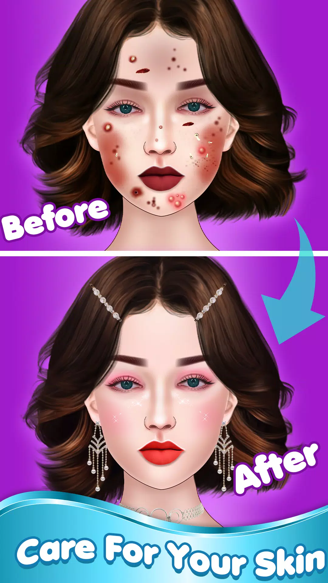 DIY Makeup ASMR-Makeover Games Screenshot1