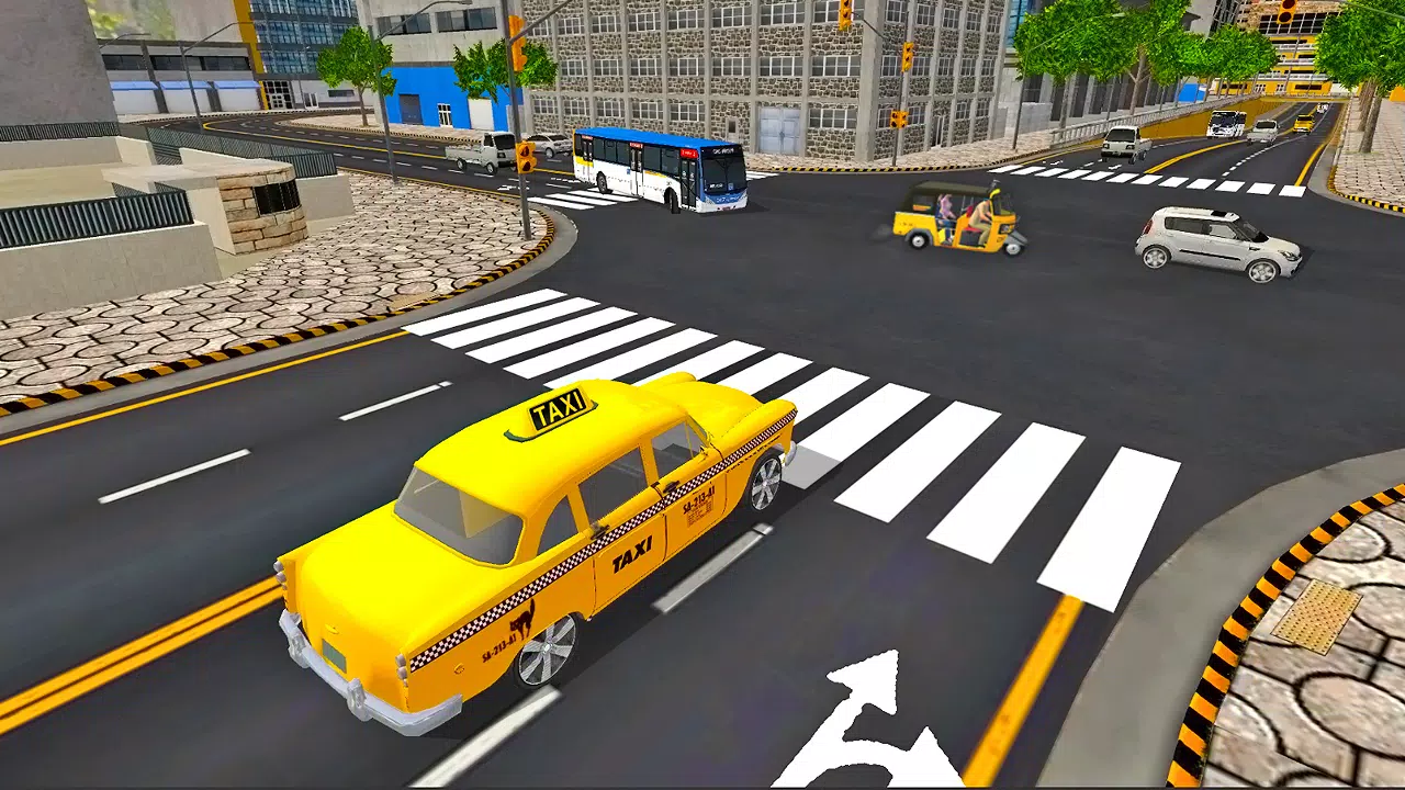 Taxi Sim 2023 - Multi Vehicles Screenshot6