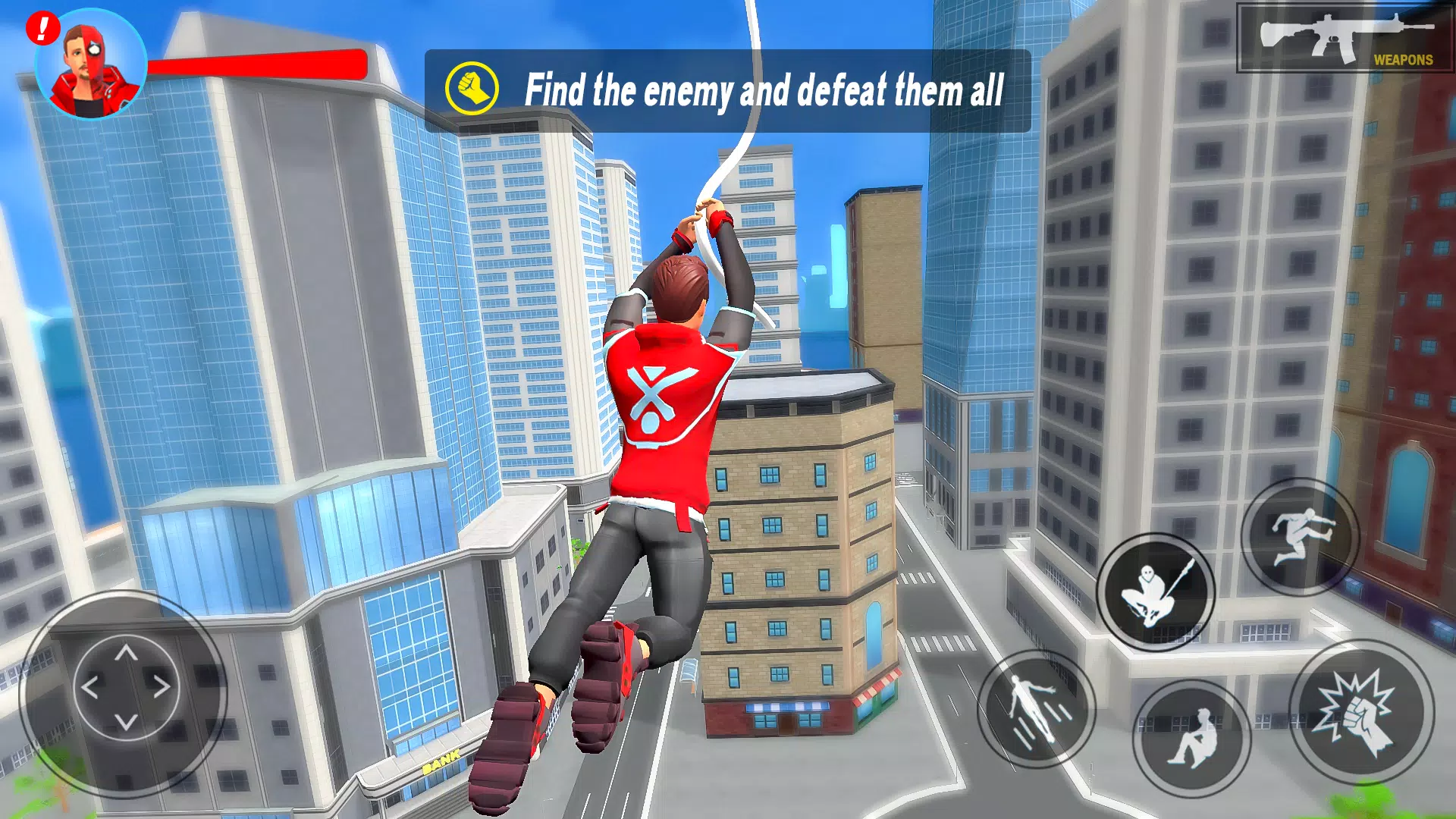 Flying Rope Fighter: Spider 3D Screenshot7