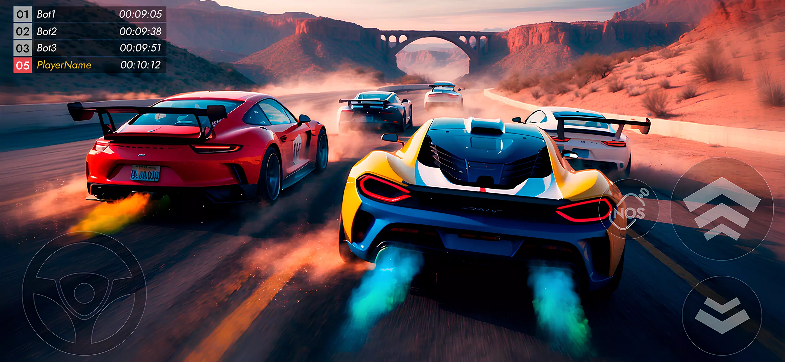 Nitro Rush: Car Racing Game Screenshot3
