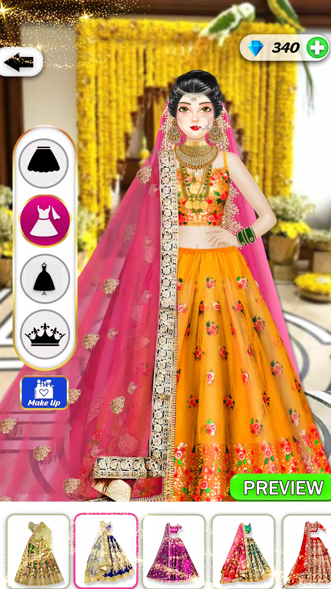 Wedding Makeover Girl Games Screenshot4