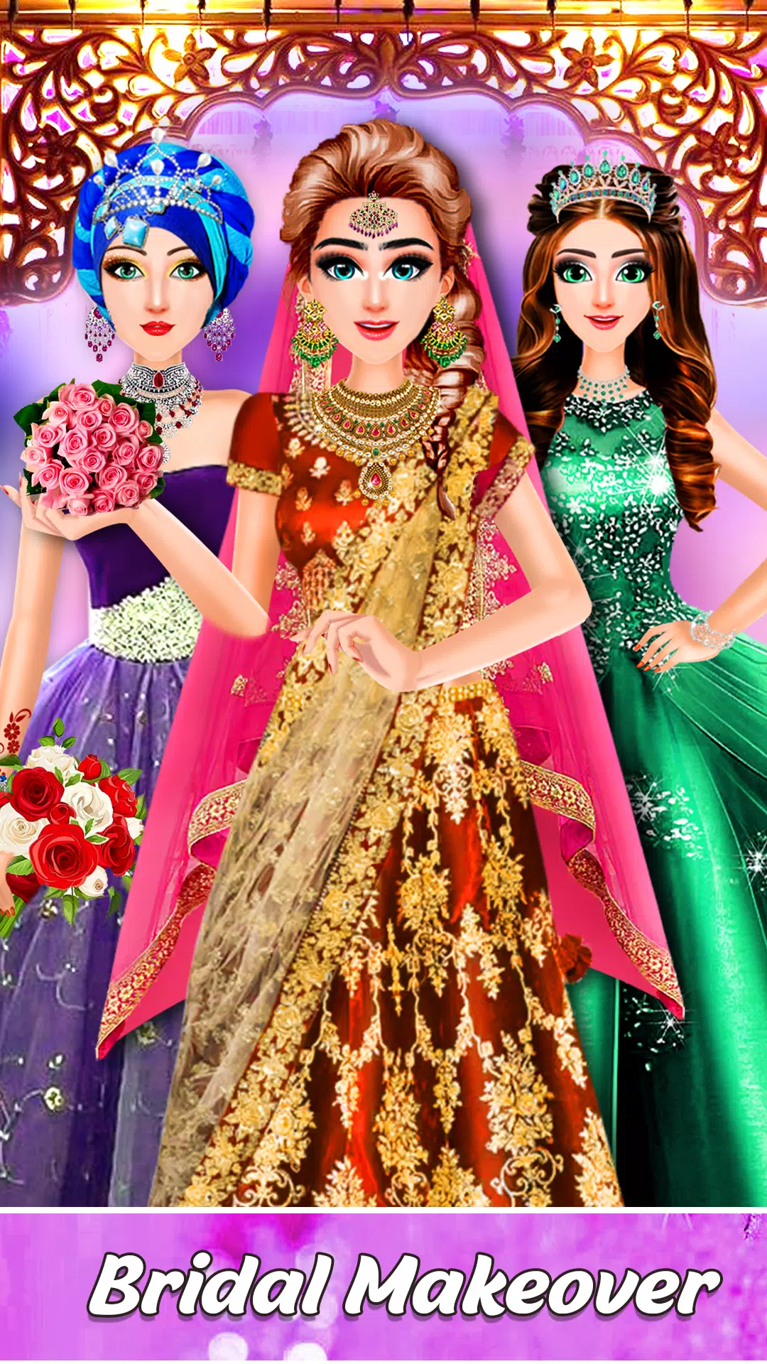 Wedding Makeover Girl Games Screenshot6