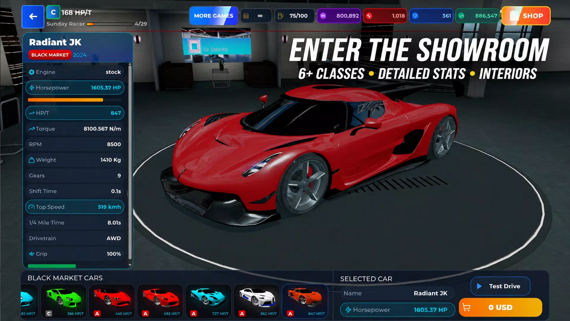 Drag Sim 2: Tune & Race Screenshot7