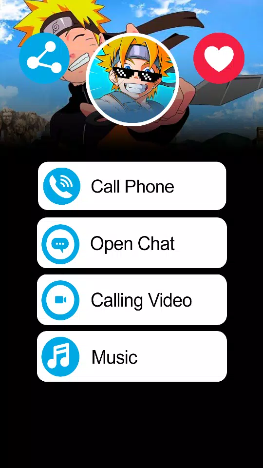 Fake call Naruto Screenshot1
