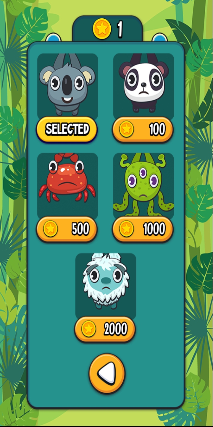 Koala Sling: Endless Climb & Arcade Adventure. Screenshot1
