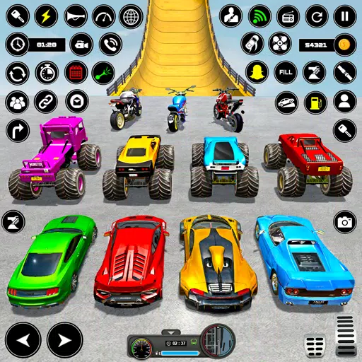 Crazy Ramp Car Stunt Master 3D Screenshot2