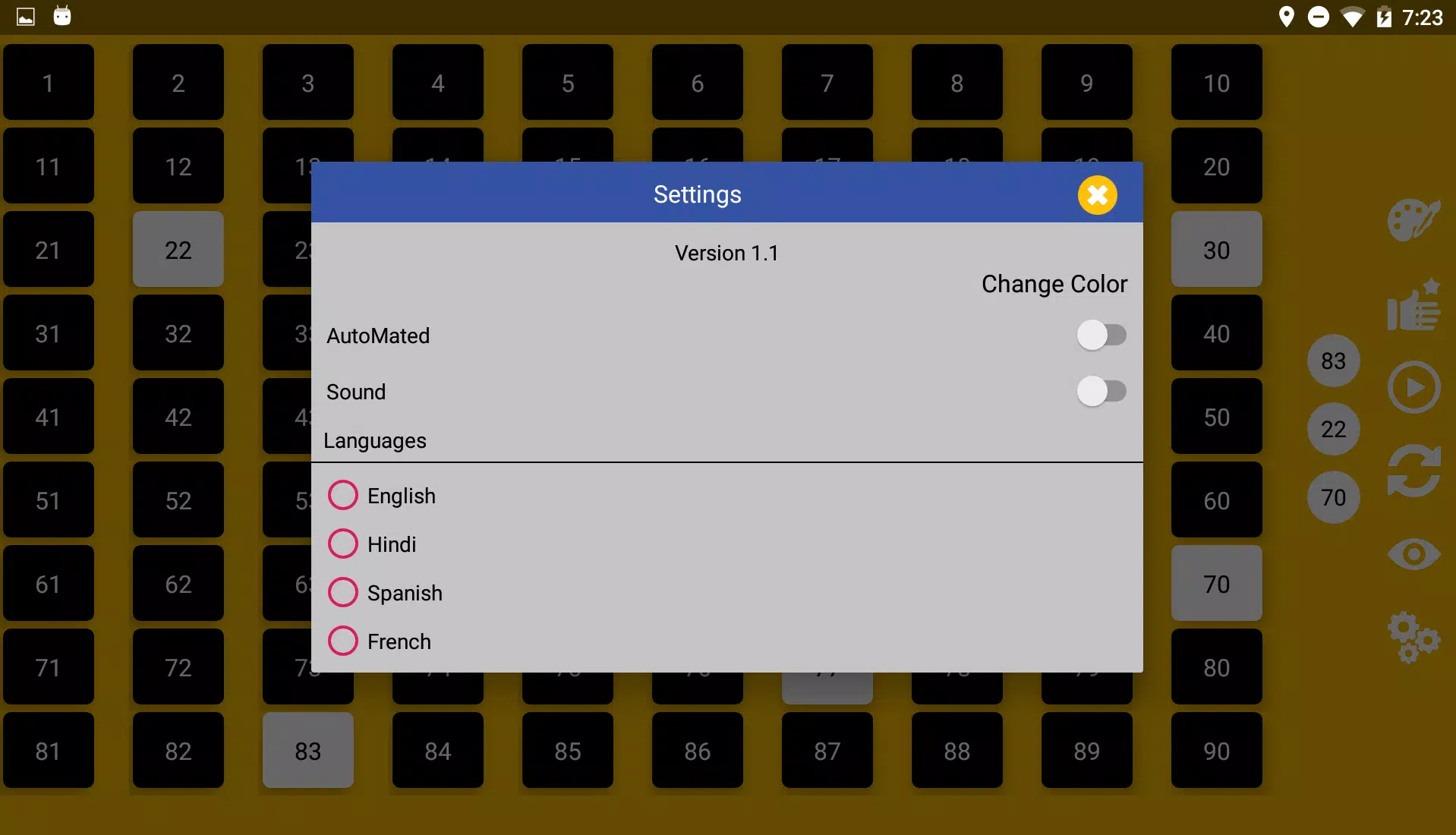 Smart Housie Number Picker Screenshot8