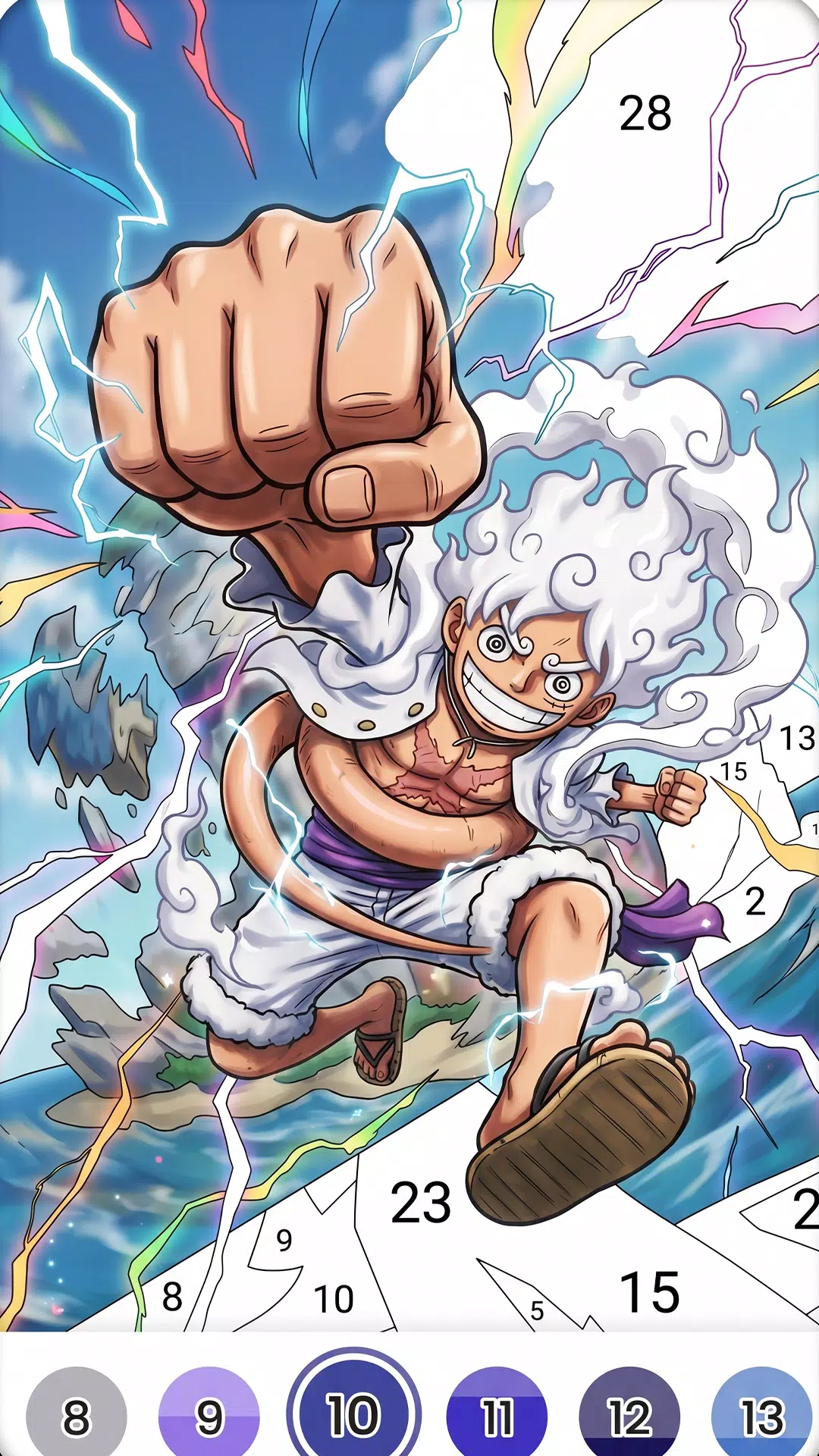 Color Fan Anime Coloring Book Screenshot2