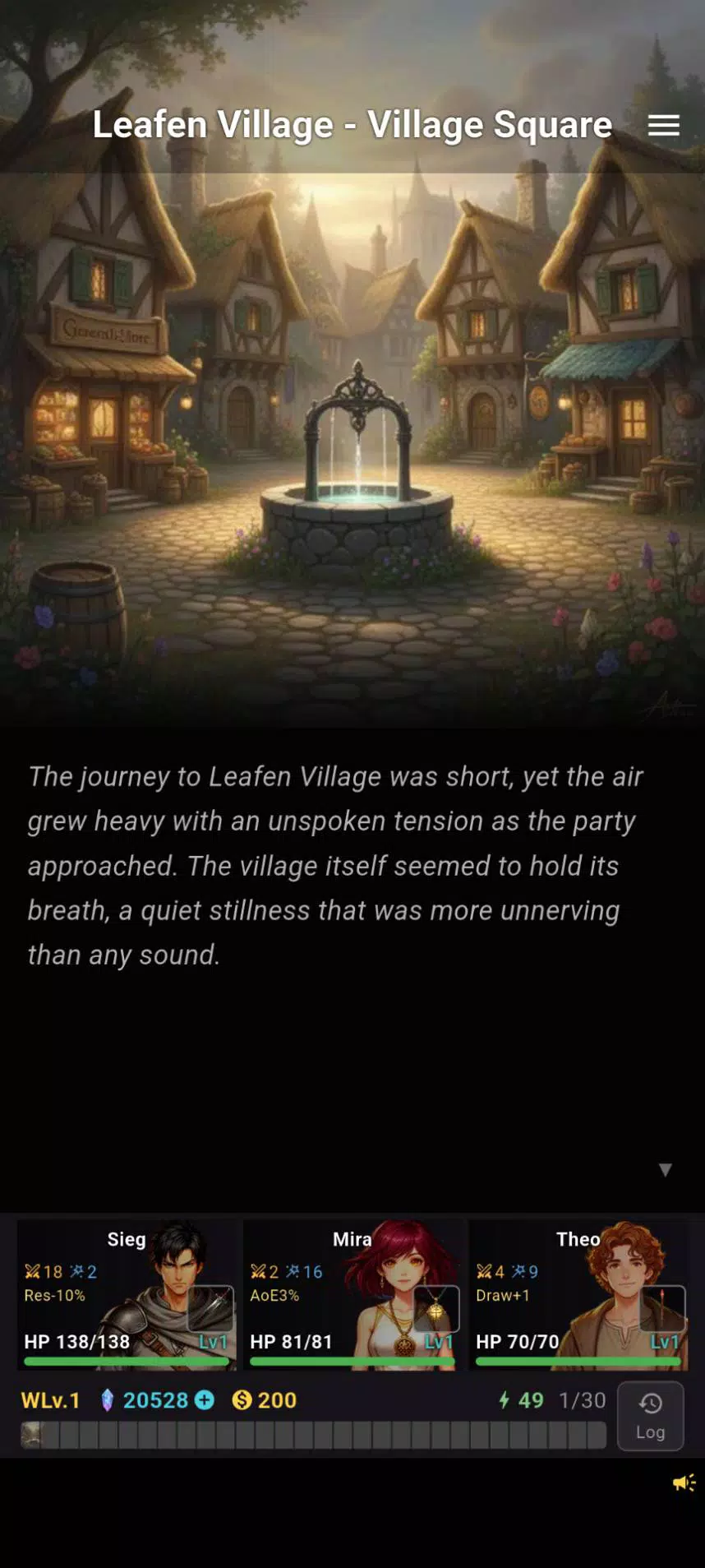 Myriad Saga Screenshot1