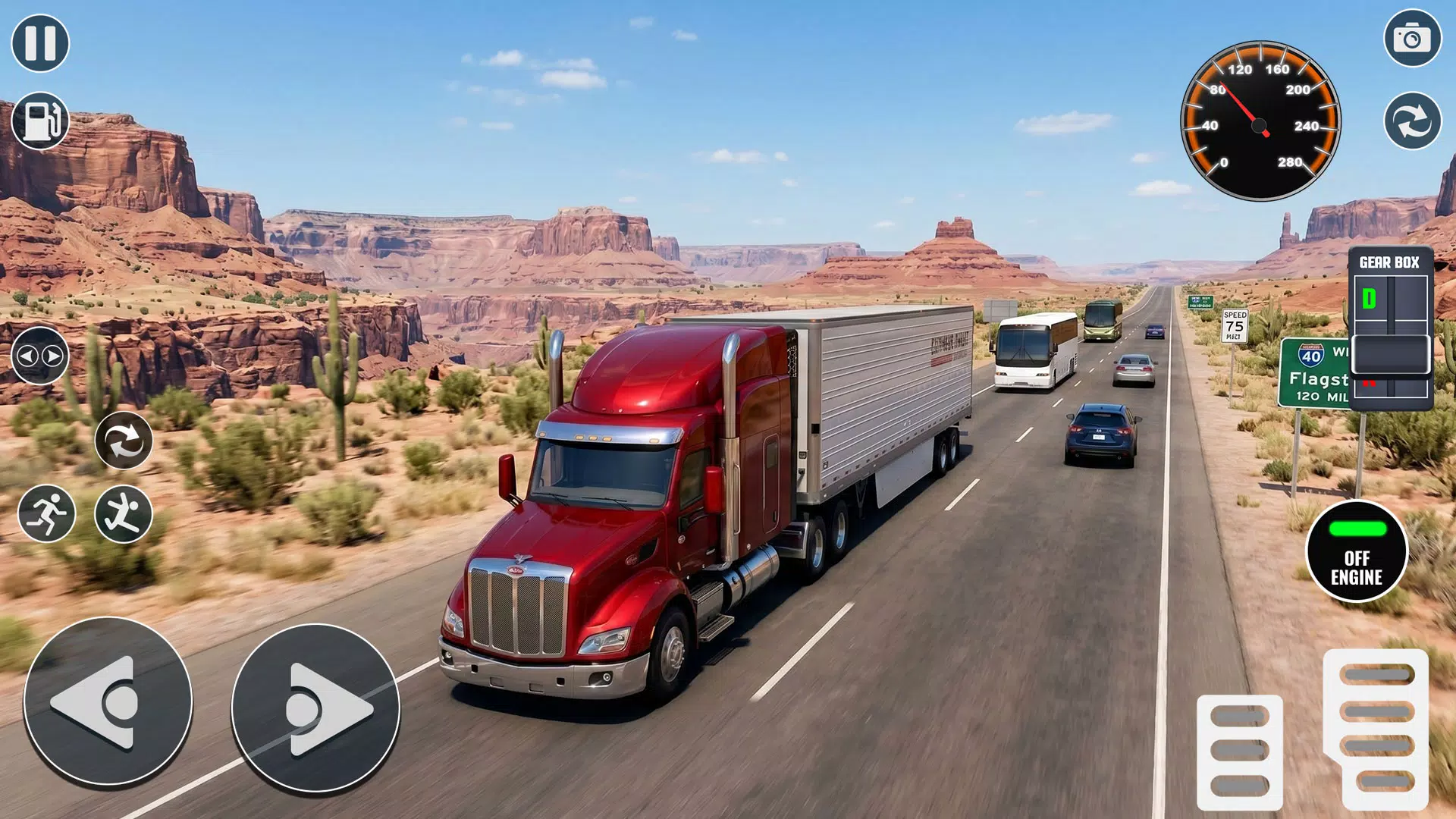 US Real Truck Driving Sim Game Screenshot4