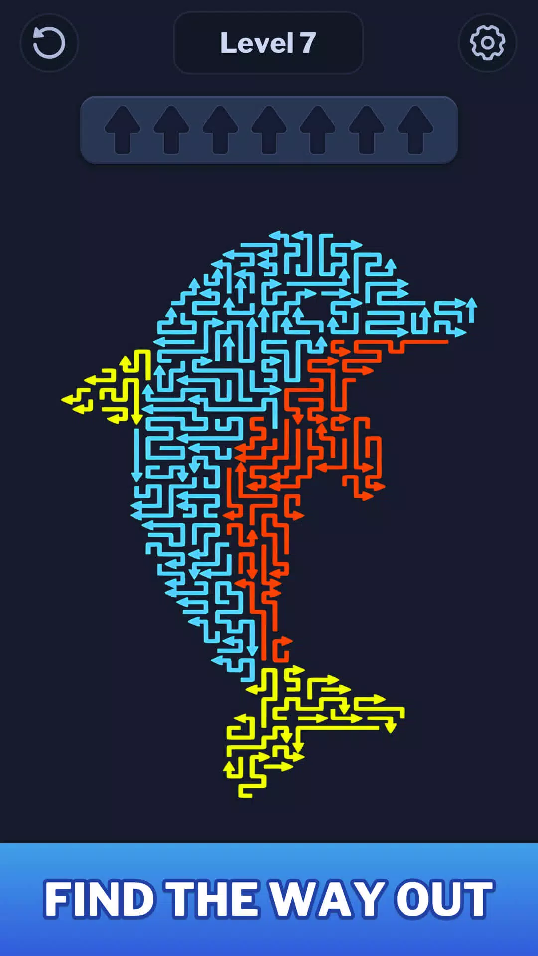 Arrow Puzzle: Color Match Game Screenshot1