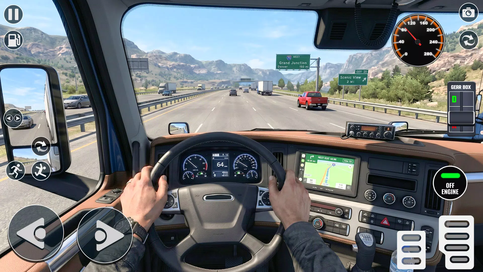US Real Truck Driving Sim Game Screenshot1