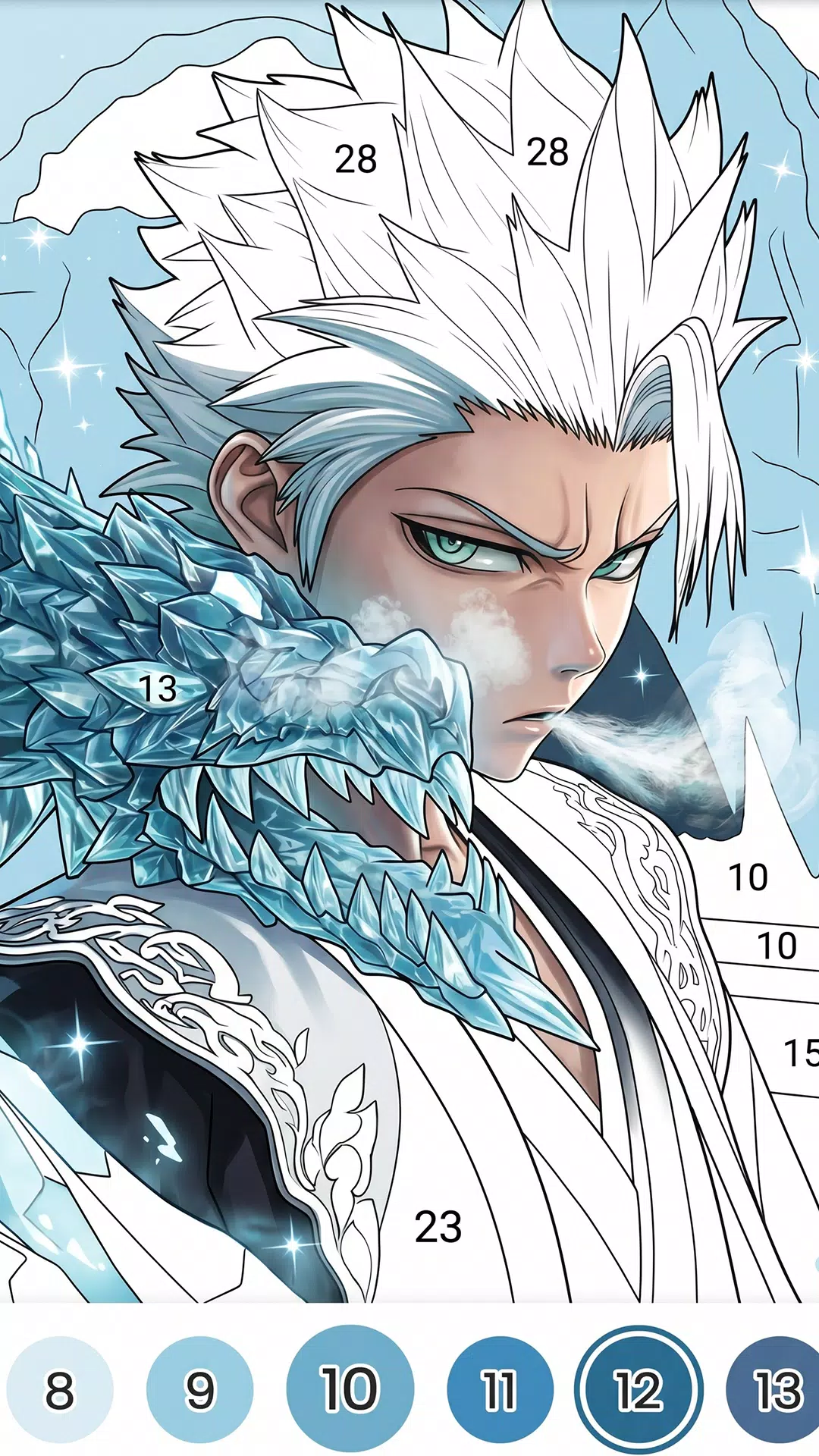 Color Fan Anime Coloring Book Screenshot8