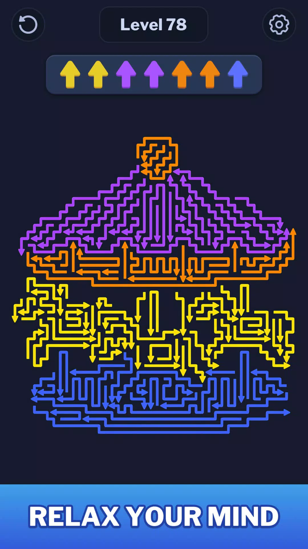 Arrow Puzzle: Color Match Game Screenshot6
