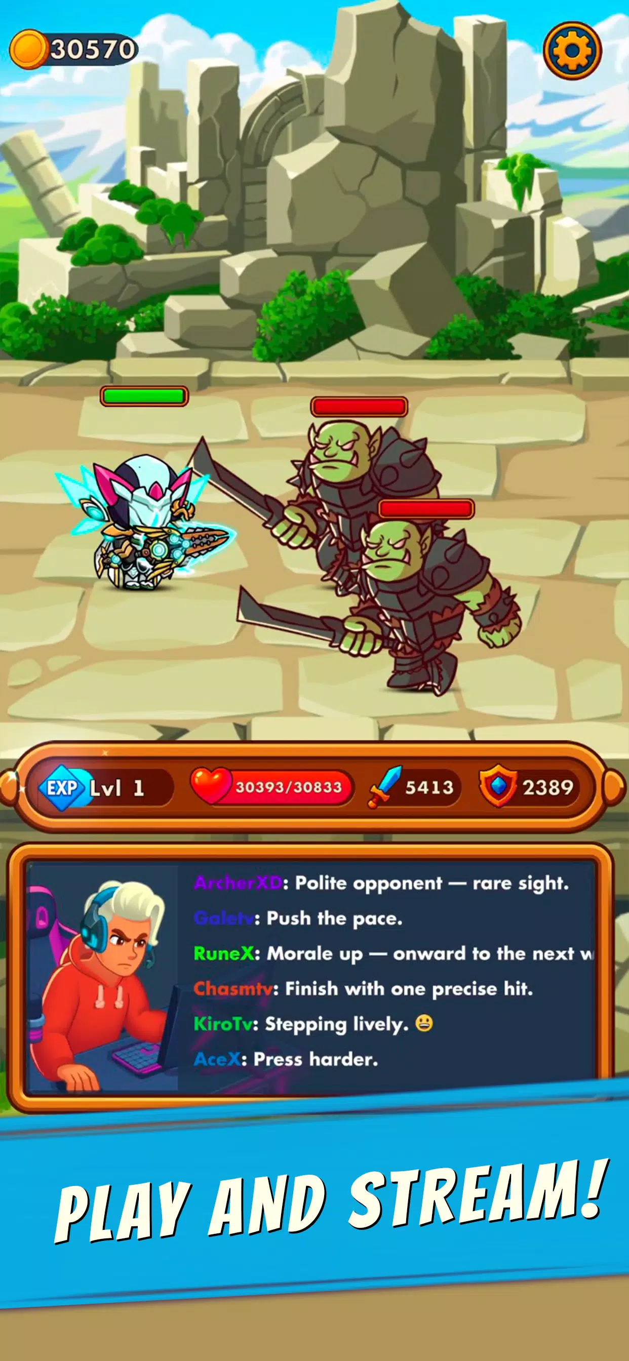 Be a Streamer: Stream Games Screenshot2